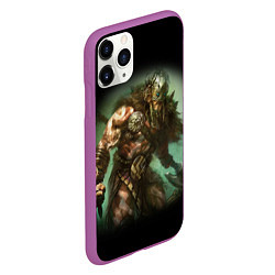 Чехол iPhone 11 Pro матовый Magic: The Gathering, цвет: 3D-фиолетовый — фото 2