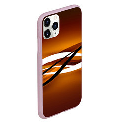 Чехол iPhone 11 Pro матовый Горизонталь, цвет: 3D-розовый — фото 2