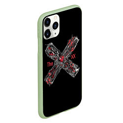 Чехол iPhone 11 Pro матовый The XX, цвет: 3D-салатовый — фото 2