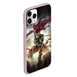 Чехол iPhone 11 Pro матовый Darksiders Warrior, цвет: 3D-розовый — фото 2