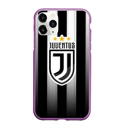 Чехол iPhone 11 Pro матовый Juventus FC: New logo