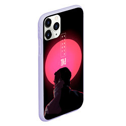 Чехол iPhone 11 Pro матовый Blade Runner: Acid sun, цвет: 3D-светло-сиреневый — фото 2