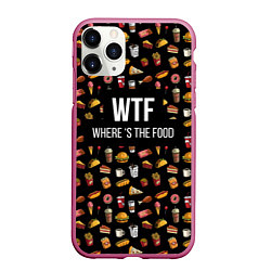 Чехол iPhone 11 Pro матовый WTF Food