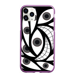 Чехол iPhone 11 Pro матовый Alchemist Eyes, цвет: 3D-фиолетовый