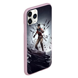 Чехол iPhone 11 Pro матовый Dishonored: Death of the outsid, цвет: 3D-розовый — фото 2