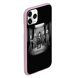 Чехол iPhone 11 Pro матовый Evanescence Band, цвет: 3D-розовый — фото 2