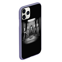 Чехол iPhone 11 Pro матовый Evanescence Band цвета 3D-серый — фото 2