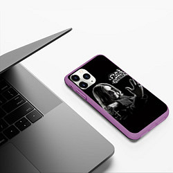 Чехол iPhone 11 Pro матовый Оззи Осборн, цвет: 3D-фиолетовый — фото 2