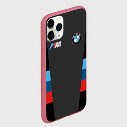 Чехол iPhone 11 Pro матовый BMW 2018 Sport, цвет: 3D-малиновый — фото 2