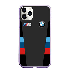 Чехол iPhone 11 Pro матовый BMW 2018 Sport, цвет: 3D-светло-сиреневый