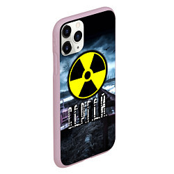 Чехол iPhone 11 Pro матовый S.T.A.L.K.E.R: Сергей, цвет: 3D-розовый — фото 2