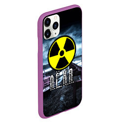 Чехол iPhone 11 Pro матовый S.T.A.L.K.E.R: Леха, цвет: 3D-фиолетовый — фото 2