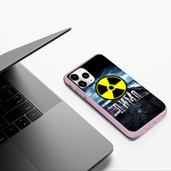 Чехол iPhone 11 Pro матовый S.T.A.L.K.E.R: Дима, цвет: 3D-розовый — фото 2