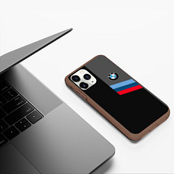 Чехол iPhone 11 Pro матовый BMW БМВ, цвет: 3D-коричневый — фото 2