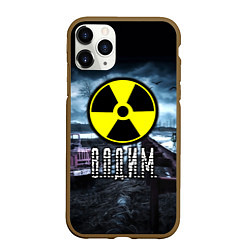 Чехол iPhone 11 Pro матовый S.T.A.L.K.E.R: Вадим, цвет: 3D-коричневый