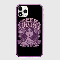Чехол iPhone 11 Pro матовый Deep Purple, цвет: 3D-фиолетовый