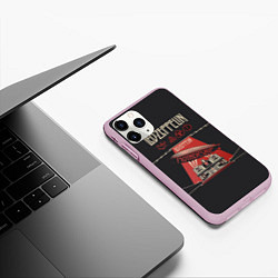 Чехол iPhone 11 Pro матовый Led Zeppelin: Mothership, цвет: 3D-розовый — фото 2