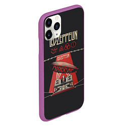 Чехол iPhone 11 Pro матовый Led Zeppelin: Mothership, цвет: 3D-фиолетовый — фото 2