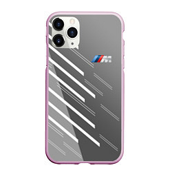 Чехол iPhone 11 Pro матовый BMW 2018 M Sport, цвет: 3D-розовый