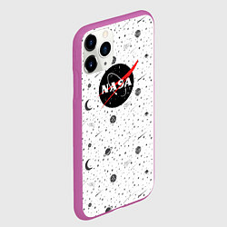 Чехол iPhone 11 Pro матовый NASA: Moonlight, цвет: 3D-фиолетовый — фото 2