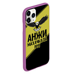 Чехол iPhone 11 Pro матовый Анжи Махачкала 1991, цвет: 3D-фиолетовый — фото 2
