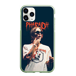 Чехол iPhone 11 Pro матовый Pharaoh, цвет: 3D-салатовый