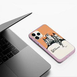 Чехол iPhone 11 Pro матовый Castle Wolfenstein, цвет: 3D-розовый — фото 2