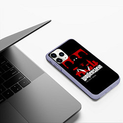 Чехол iPhone 11 Pro матовый Wolfenstein: Nazi Soldiers, цвет: 3D-светло-сиреневый — фото 2