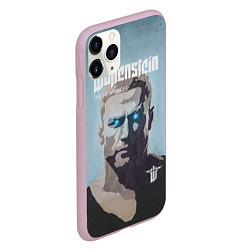 Чехол iPhone 11 Pro матовый Wolfenstein: William Blaskovitz, цвет: 3D-розовый — фото 2