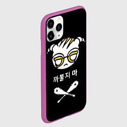 Чехол iPhone 11 Pro матовый Rainbow Six Siege: Dokkaebi, цвет: 3D-фиолетовый — фото 2