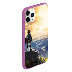 Чехол iPhone 11 Pro матовый Knight Link, цвет: 3D-фиолетовый — фото 2