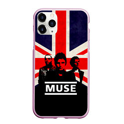 Чехол iPhone 11 Pro матовый Muse UK, цвет: 3D-розовый