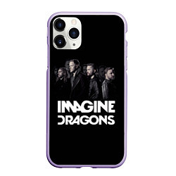 Чехол iPhone 11 Pro матовый Imagine Dragons: Boy Band, цвет: 3D-светло-сиреневый