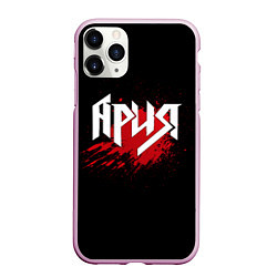 Чехол iPhone 11 Pro матовый Ария, цвет: 3D-розовый