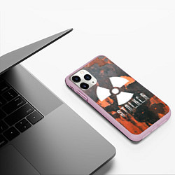 Чехол iPhone 11 Pro матовый S.T.A.L.K.E.R: Orange Toxic, цвет: 3D-розовый — фото 2