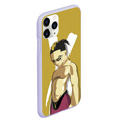 Чехол iPhone 11 Pro матовый Anime XXXTentacion, цвет: 3D-светло-сиреневый — фото 2