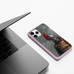Чехол iPhone 11 Pro матовый Kingdom Come: Deliverance, цвет: 3D-розовый — фото 2