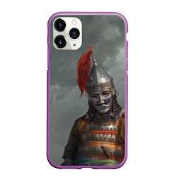 Чехол iPhone 11 Pro матовый Kingdom Come: Deliverance, цвет: 3D-фиолетовый