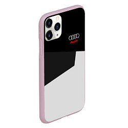 Чехол iPhone 11 Pro матовый Audi Sport, цвет: 3D-розовый — фото 2