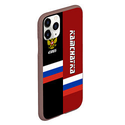 Чехол iPhone 11 Pro матовый Kamchatka, Russia, цвет: 3D-коричневый — фото 2