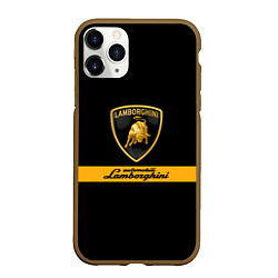Чехол iPhone 11 Pro матовый Lamborghini Automobili