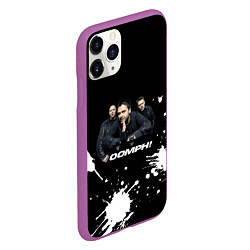 Чехол iPhone 11 Pro матовый Группа OOMPH!, цвет: 3D-фиолетовый — фото 2