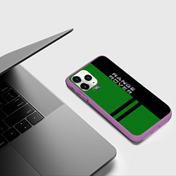 Чехол iPhone 11 Pro матовый Range Rover, цвет: 3D-фиолетовый — фото 2
