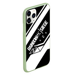 Чехол iPhone 11 Pro матовый RAINBOW SIX SIEGE R6S, цвет: 3D-салатовый — фото 2