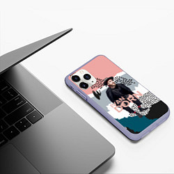 Чехол iPhone 11 Pro матовый Ivan Dorn, цвет: 3D-светло-сиреневый — фото 2