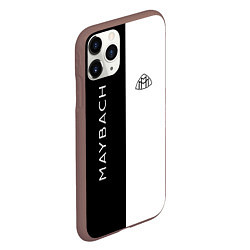 Чехол iPhone 11 Pro матовый Maybach: B&W, цвет: 3D-коричневый — фото 2