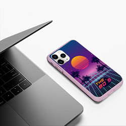 Чехол iPhone 11 Pro матовый The 80s Beach, цвет: 3D-розовый — фото 2