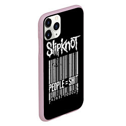 Чехол iPhone 11 Pro матовый Slipknot: People Shit, цвет: 3D-розовый — фото 2