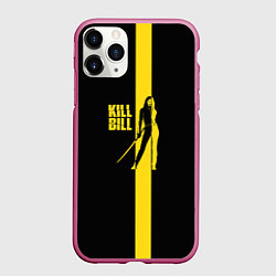 Чехол iPhone 11 Pro матовый Kill Bill, цвет: 3D-малиновый