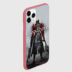 Чехол iPhone 11 Pro матовый Bloodborne: Hell Knight, цвет: 3D-малиновый — фото 2